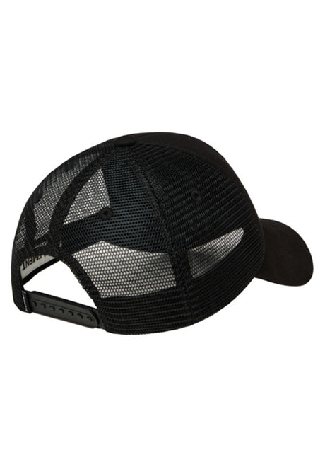 Icon Mesh Cap flintblack Rueckenansicht