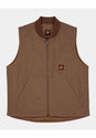 Classic Label Vest taupe Vorderansicht