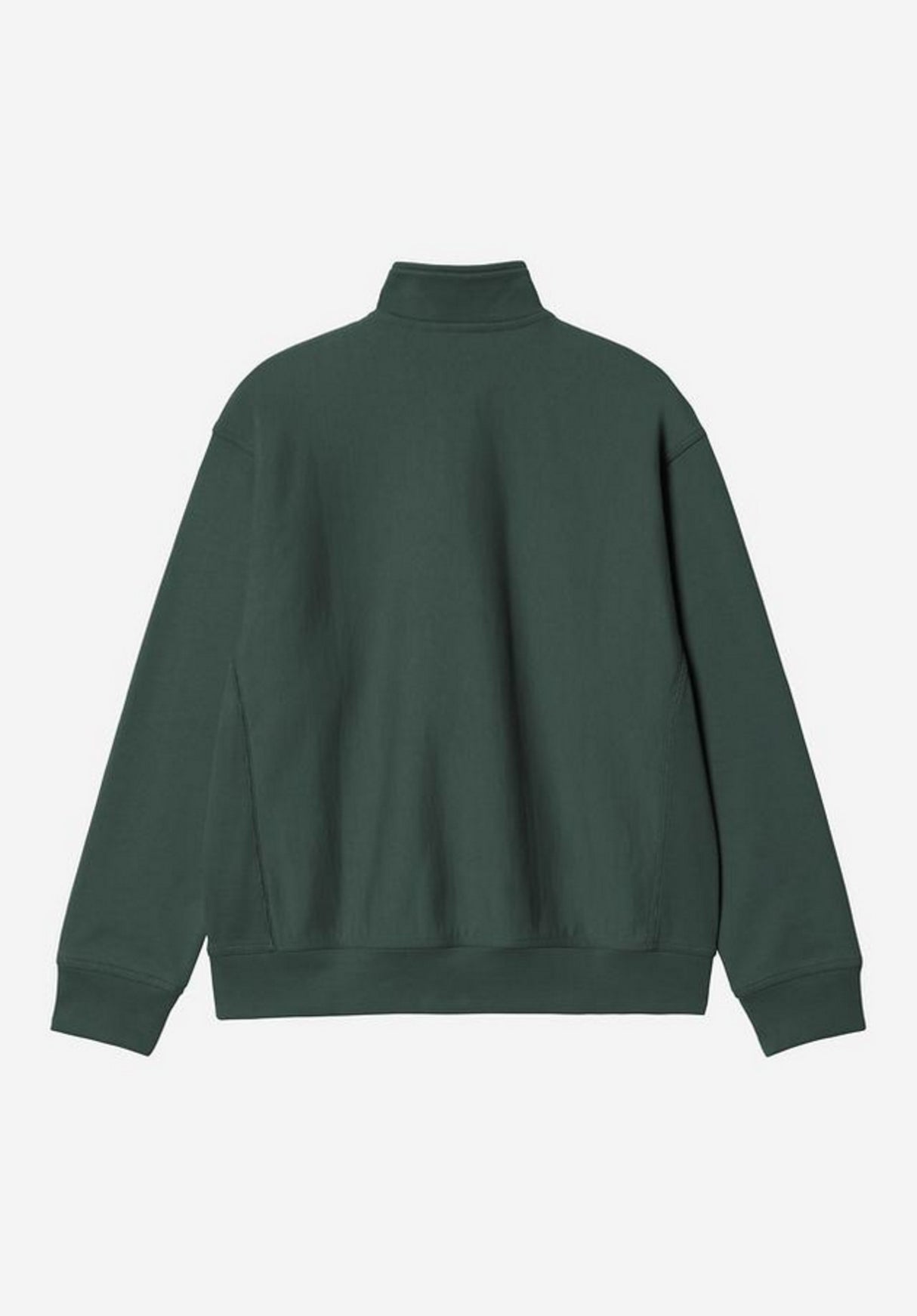 Half Zip American Script kalegreen Rueckenansicht