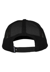 Dressen Skull Rose 5-Panel High Structured Snapbac black Rueckenansicht