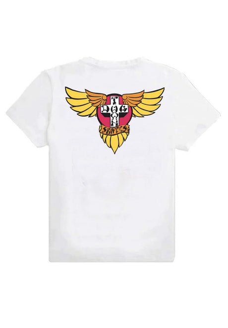 Big Foot 70s Orange Wings white Vorderansicht