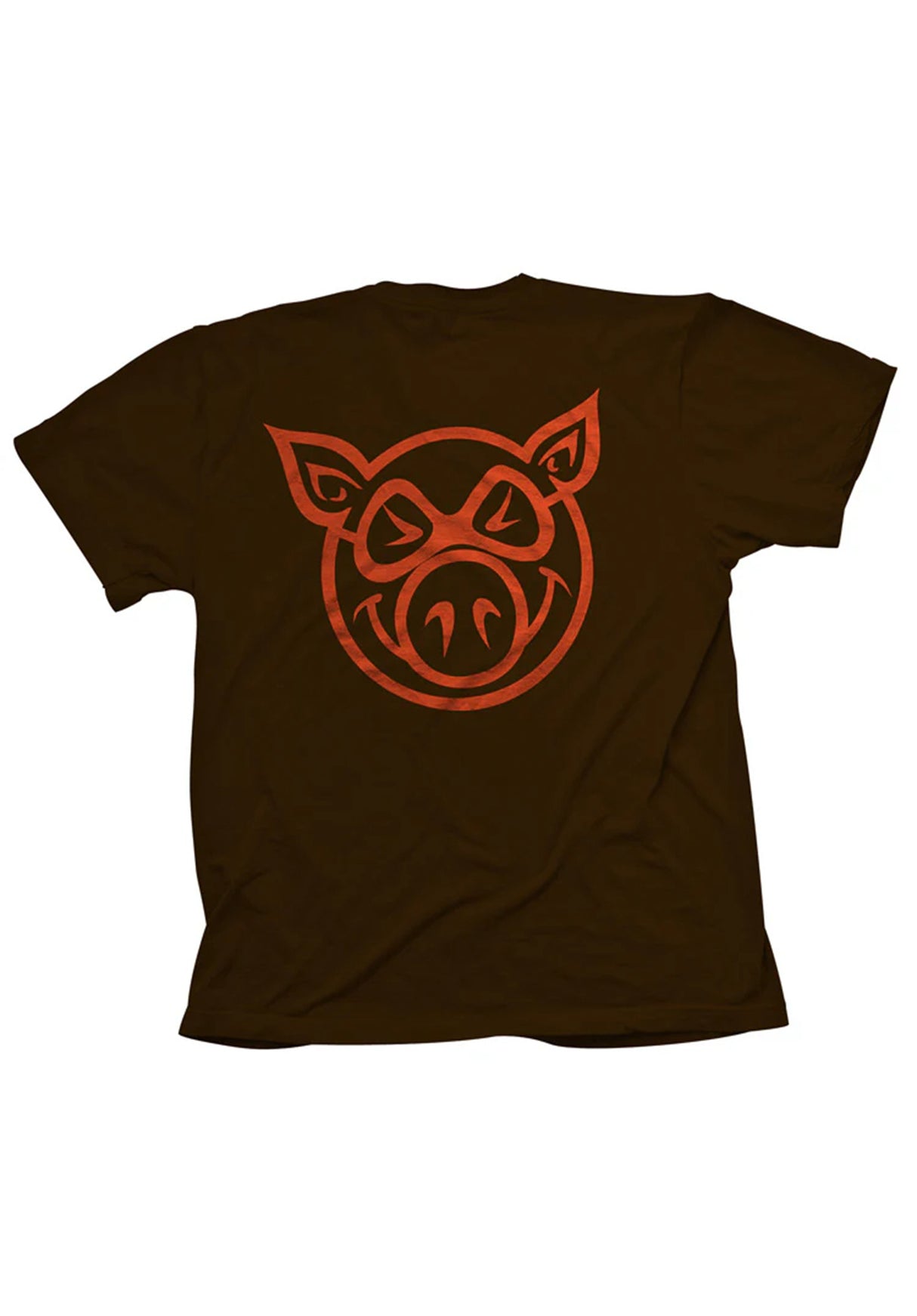 Pig Head F&B brown Rueckenansicht