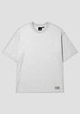 LX SS Loose Fit ashheather Vorderansicht