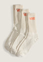 Classic Crew 3 Pack turtledove Vorderansicht