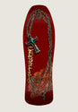 Ray Underhill Chain & Cross burgundy/gold-foil Vorderansicht