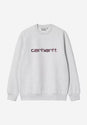 Carhartt Sweatshirt ashheather-rondo Vorderansicht