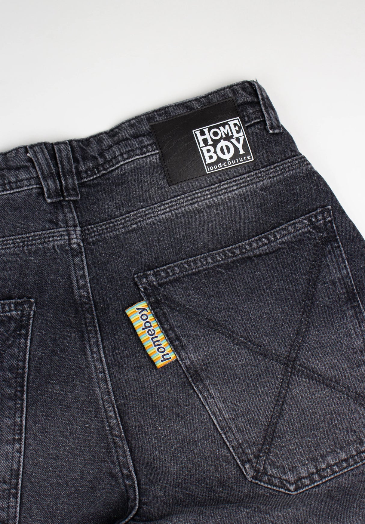 X-Tra Desperado Denim vintageblack Rueckenansicht