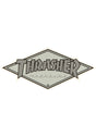 Diamond Logo Sticker 4-3/8 x 1-7/8 grey Vorderansicht