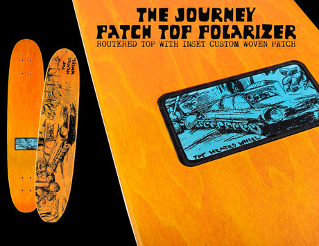 Journey Patch Top Polarizer multicolored Closeup1