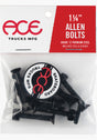 Bolts Allen 1 1/4 black Vorderansicht