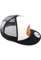 Classic Dot Mesh white-black Closeup2
