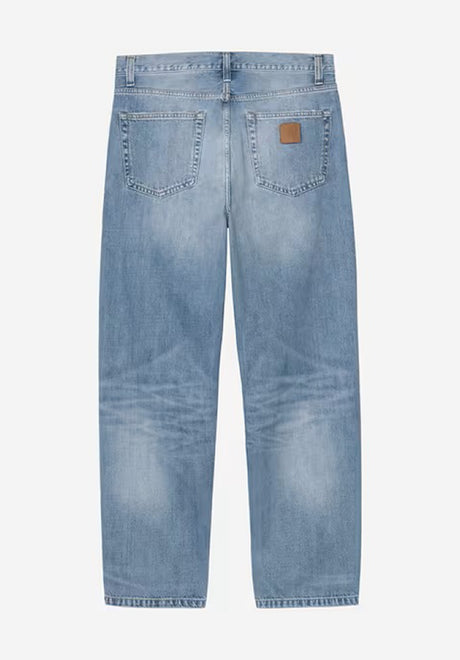 Carhartt WIP Aaron Pant Jeans blueburstwashed – Rückenansicht