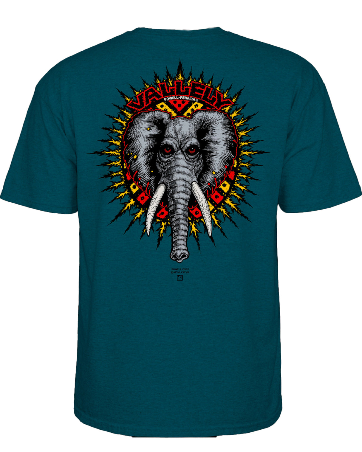 Vallely Elephant midnightteal Vorderansicht