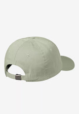 Madison Logo Cap shadygreen-white Rueckenansicht