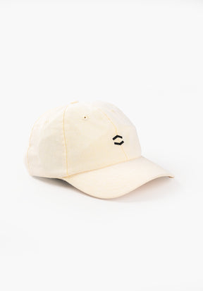 HXGN Icon Dad Cap cream-washed-denim Vorderansicht