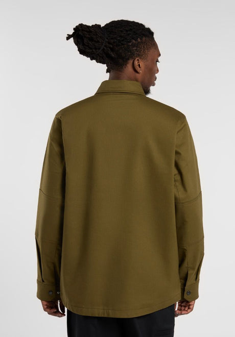 Mike Anderson Lined Flex Duck darkolive Rueckenansicht