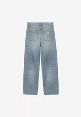 W' Arin bluedestroywash-splatter Rueckenansicht