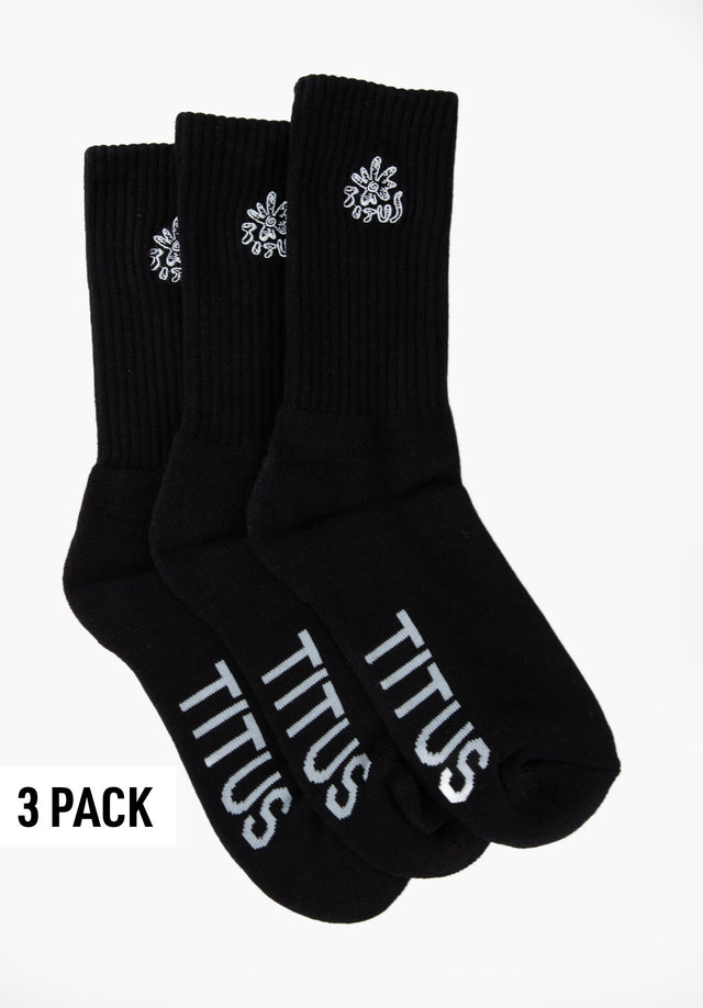 Florina 3 Pack black Vorderansicht