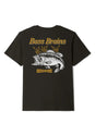 Bass Brains Fishing Team black Vorderansicht