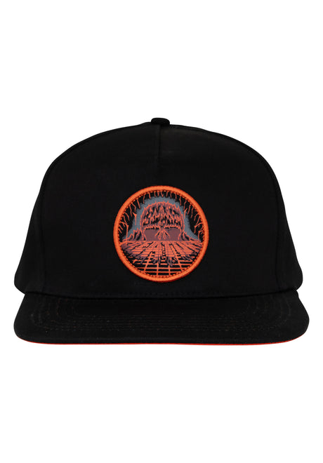 Lost At Sea 5-Panel Structured Snapback black Vorderansicht