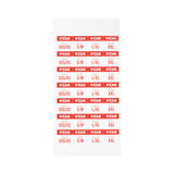 Helmet Rental Sticker Set multicolored Vorderansicht