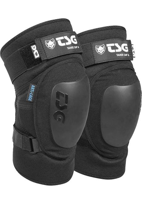Kneeguard Tahoe Cap A black Vorderansicht