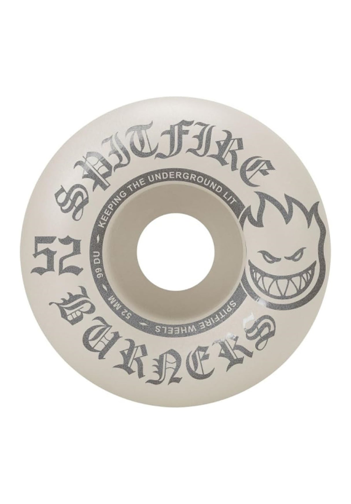 Burners Formula Bighead Shape 99A white-silver Vorderansicht