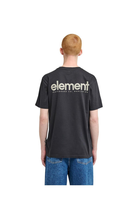 Element Lowcase T-Shirt offblack – Rückenansicht