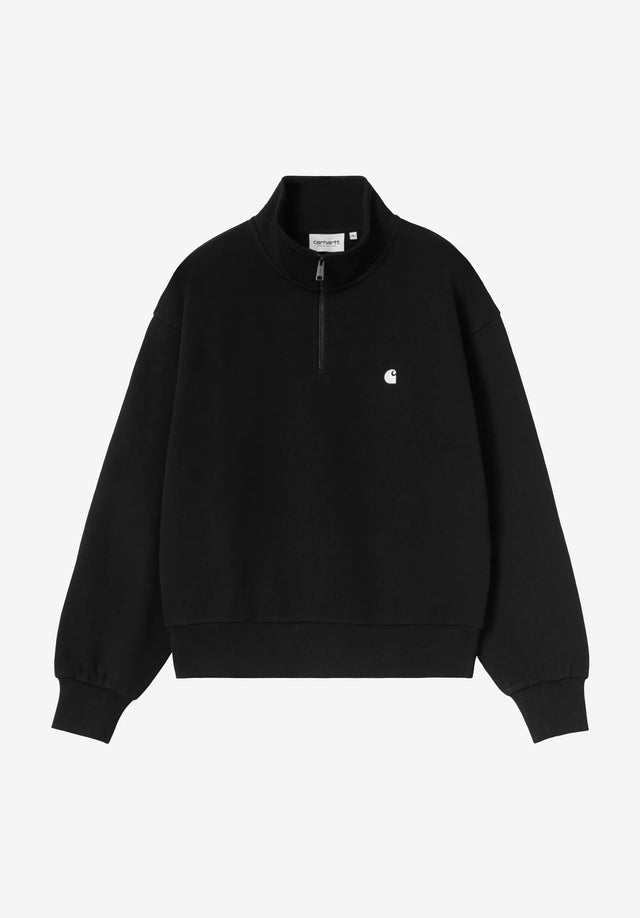 W' Casey High Neck black-silver Vorderansicht