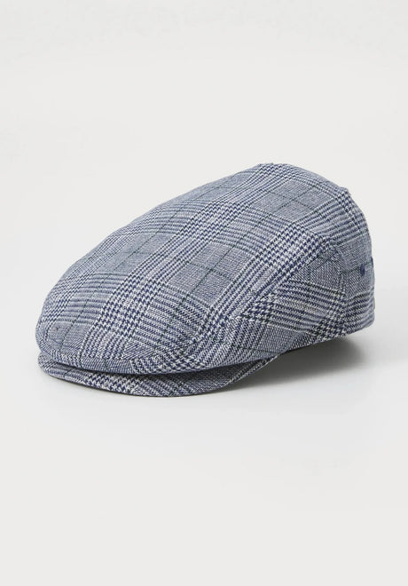 Hooligan LW blue-offwhitehoundstooth2 Vorderansicht