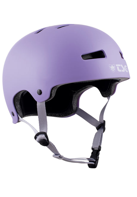 TSG Evolution Solid Colors Helm satin violet – Vorderansicht