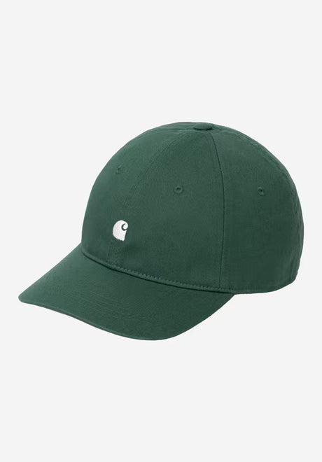 Madison Logo Cap darkfir-wax Vorderansicht
