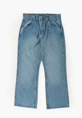 Skate Loose Bootcut Denim stonewash Vorderansicht