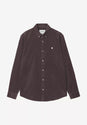 Madison Fine Cord Shirt shale-wax Vorderansicht