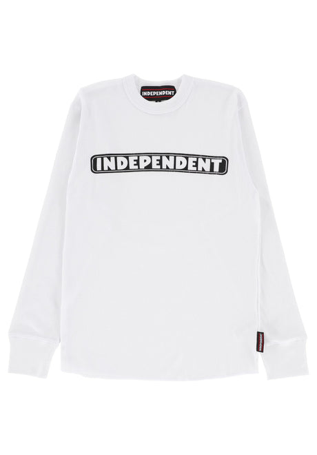 Bar Logo Thermal white Vorderansicht