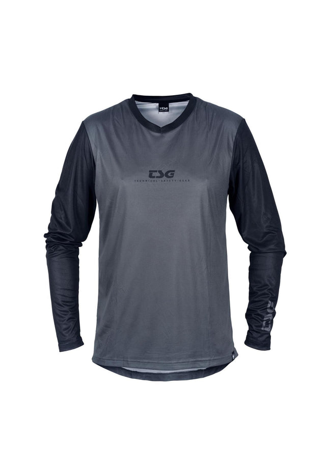 Waft Jersey black-coal Vorderansicht