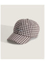 Lark Curved Bill Jockey oatmeal Vorderansicht