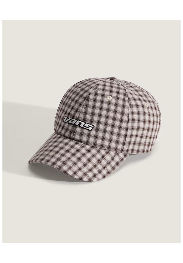 Lark Curved Bill Jockey oatmeal Vorderansicht
