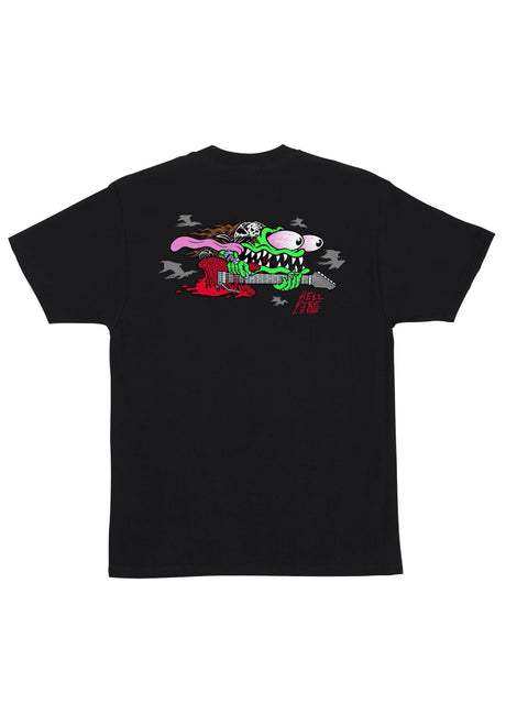 X Stranger Things Eddie Slasher black Vorderansicht