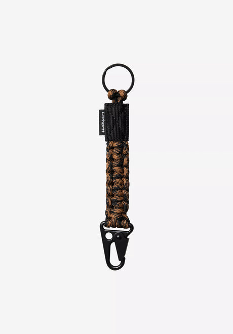 Rope Keyholder hamiltonbrown-black Vorderansicht