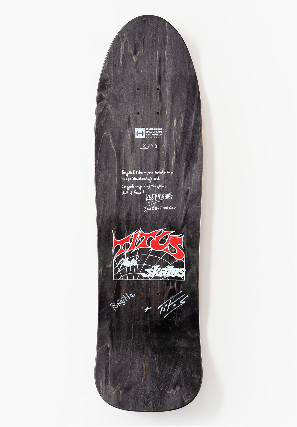 Hall of Fame Limited Edition flamered Rueckenansicht