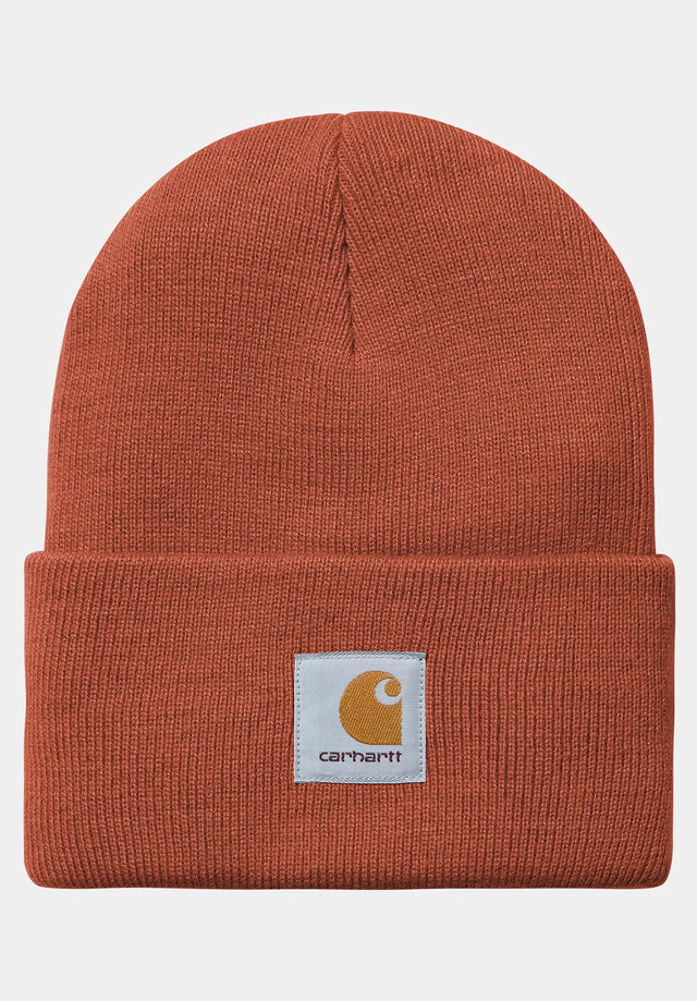 Acrylic Watch Hat vermillion Vorderansicht