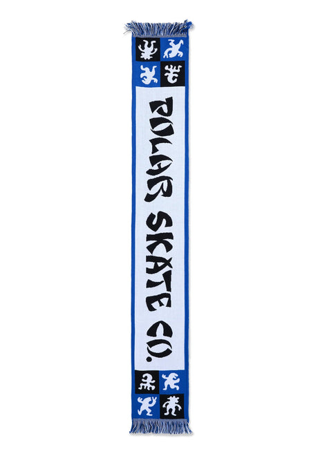 Football Scarf blue Vorderansicht