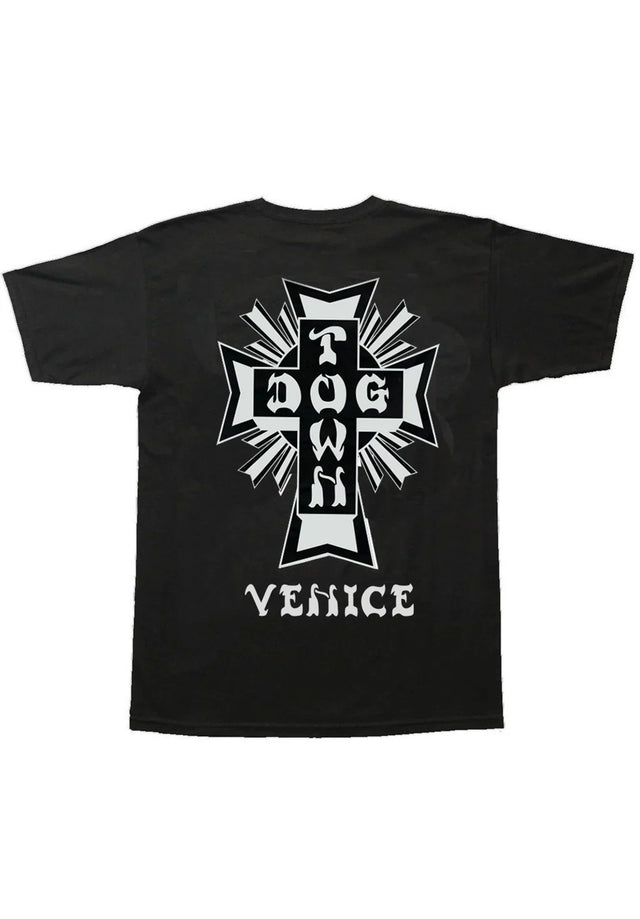 Venice Cross Logo black Vorderansicht