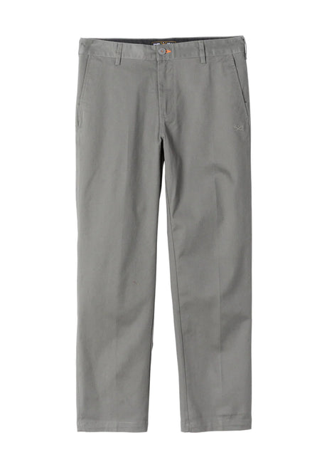 Dark Seas Go-To Chino- / Stoffhose gunmetal – Vorderansicht