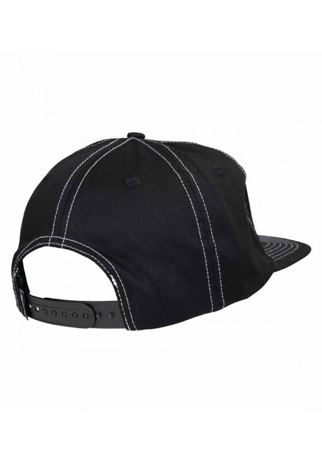 Collage Oval Dot black Rueckenansicht