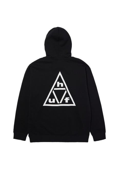 Triple Triangle Po Hoodie black-white Vorderansicht