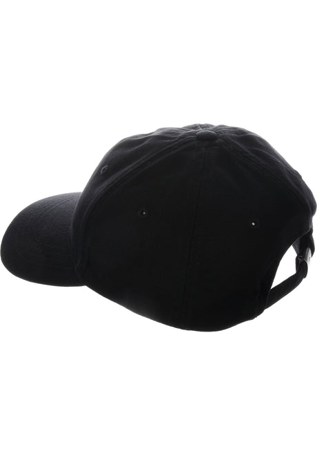 Madison Logo Cap black-white Rueckenansicht
