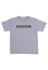 Bar Logo Youth Midweight grey Vorderansicht