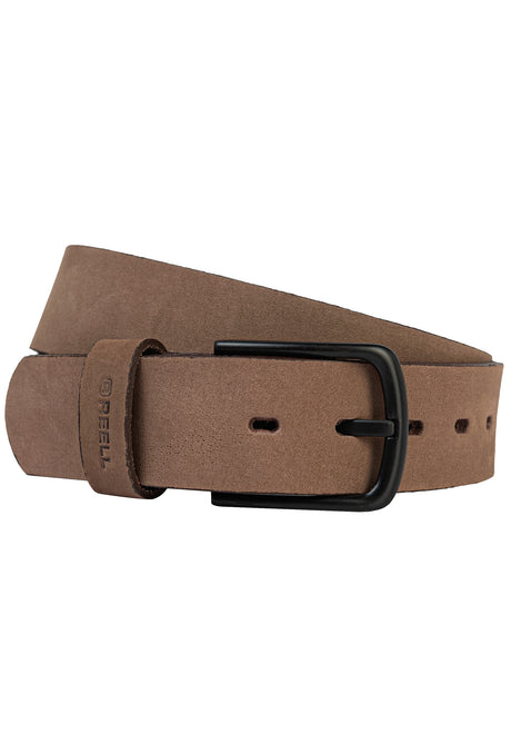 All Black Buckle Belt cappuccino Vorderansicht